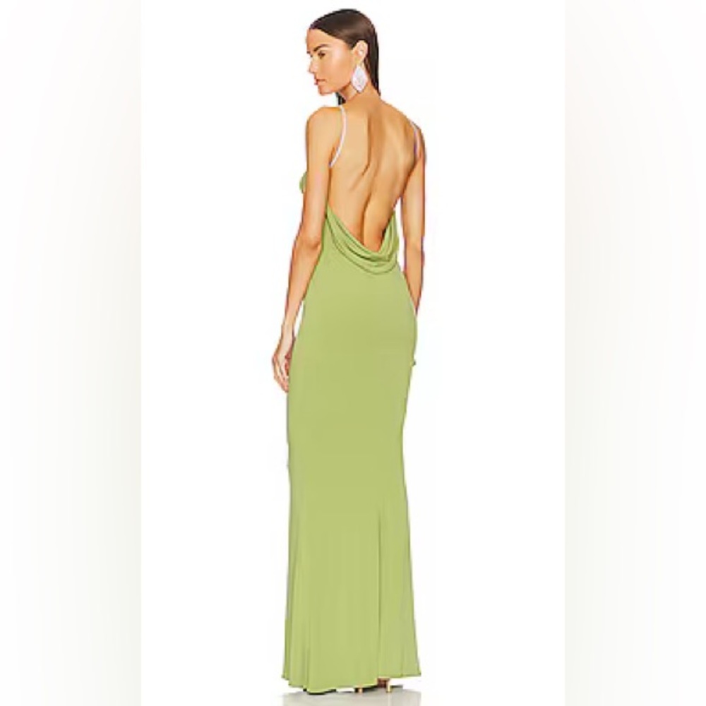 Katie May Revolve Lolita Gown in Avocado NWT - Picture 7 of 16